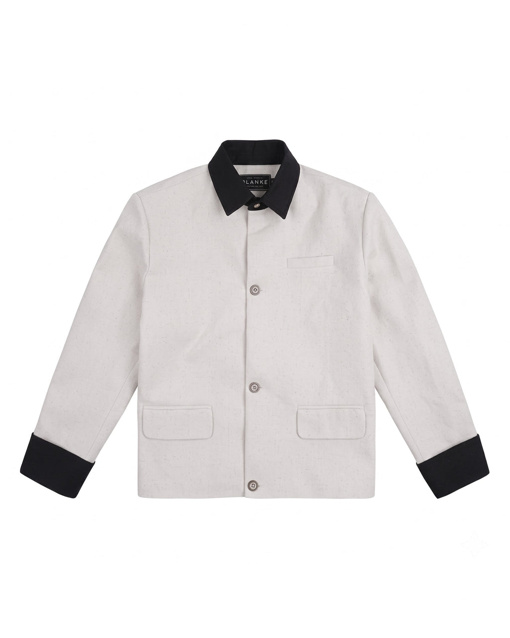 IVORYMIDNIGHT JACKET Ivory flatlay