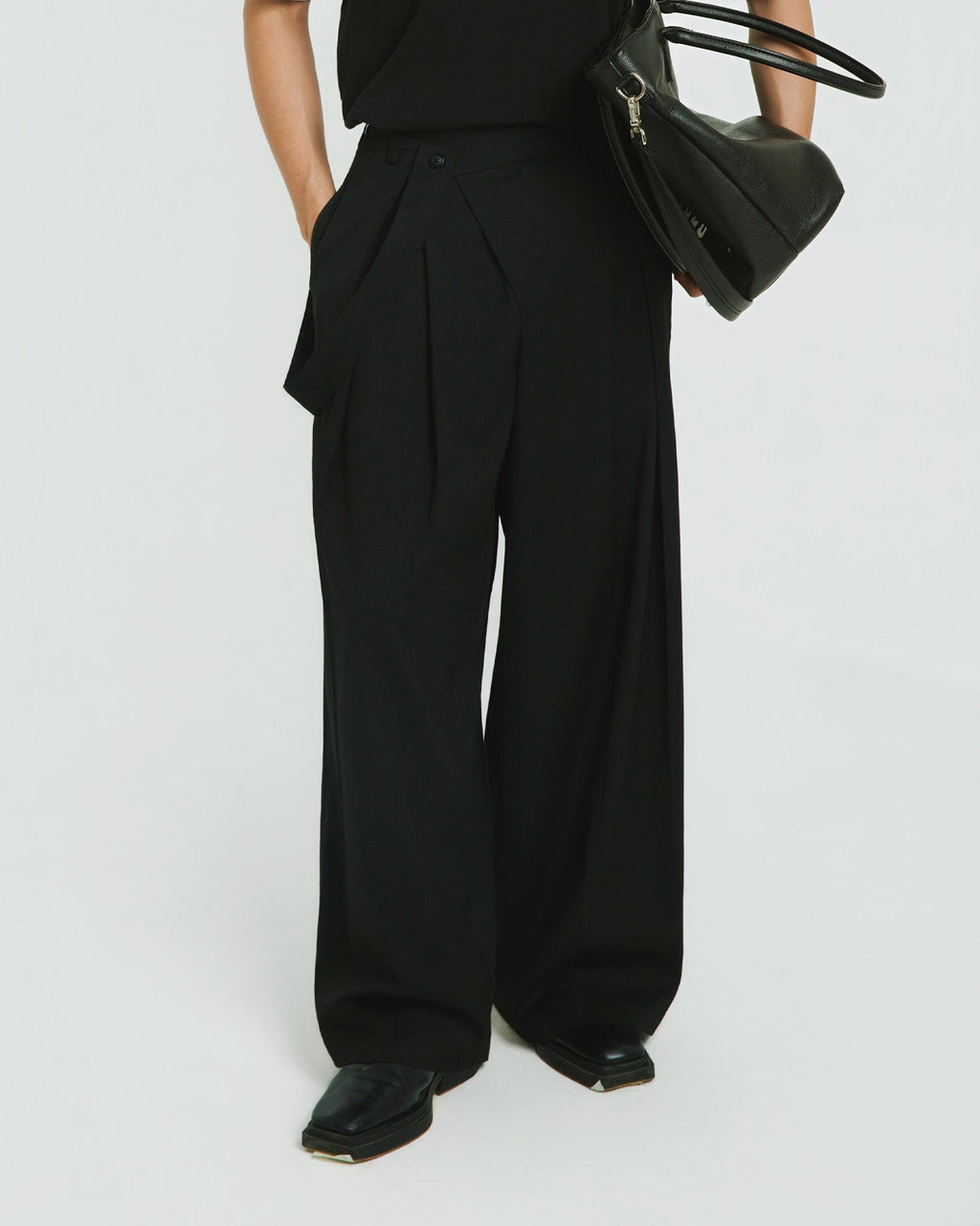 FONTDANT PANTS Black look