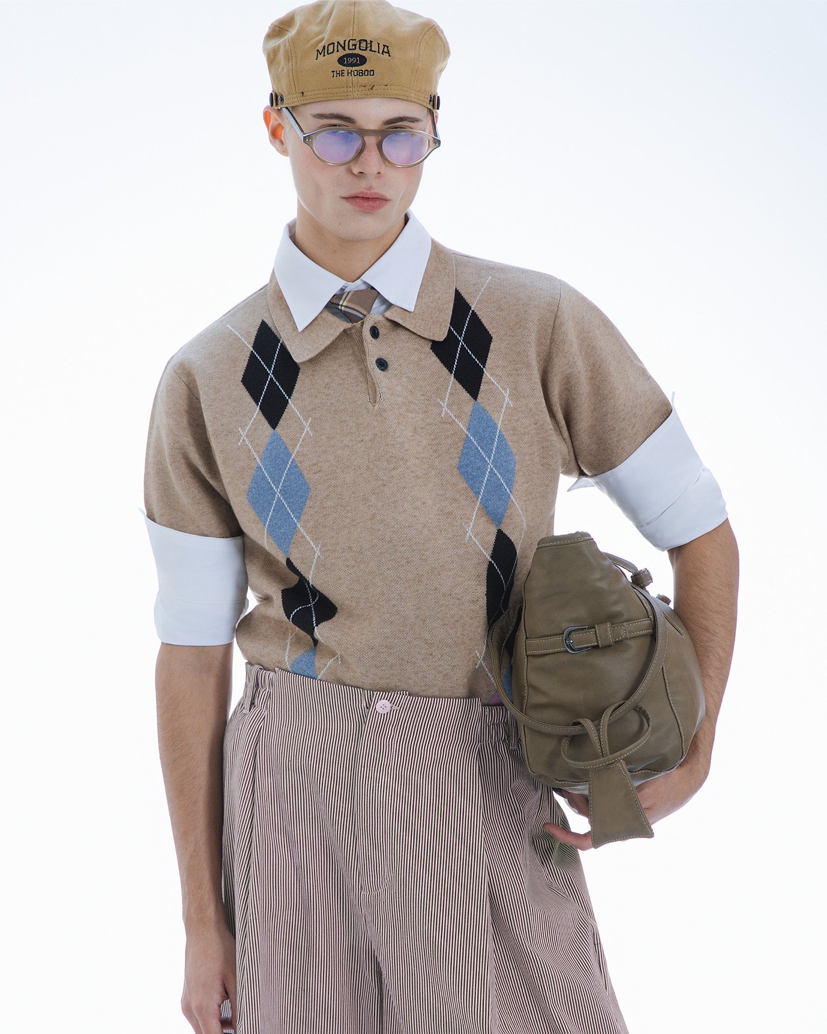 ARTEMIS KNIT POLO look 4