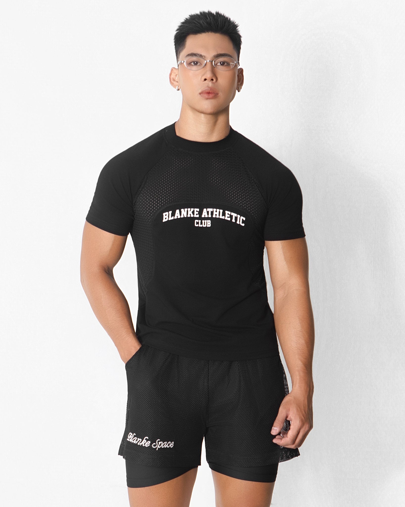 BS Meshmer Tee model image