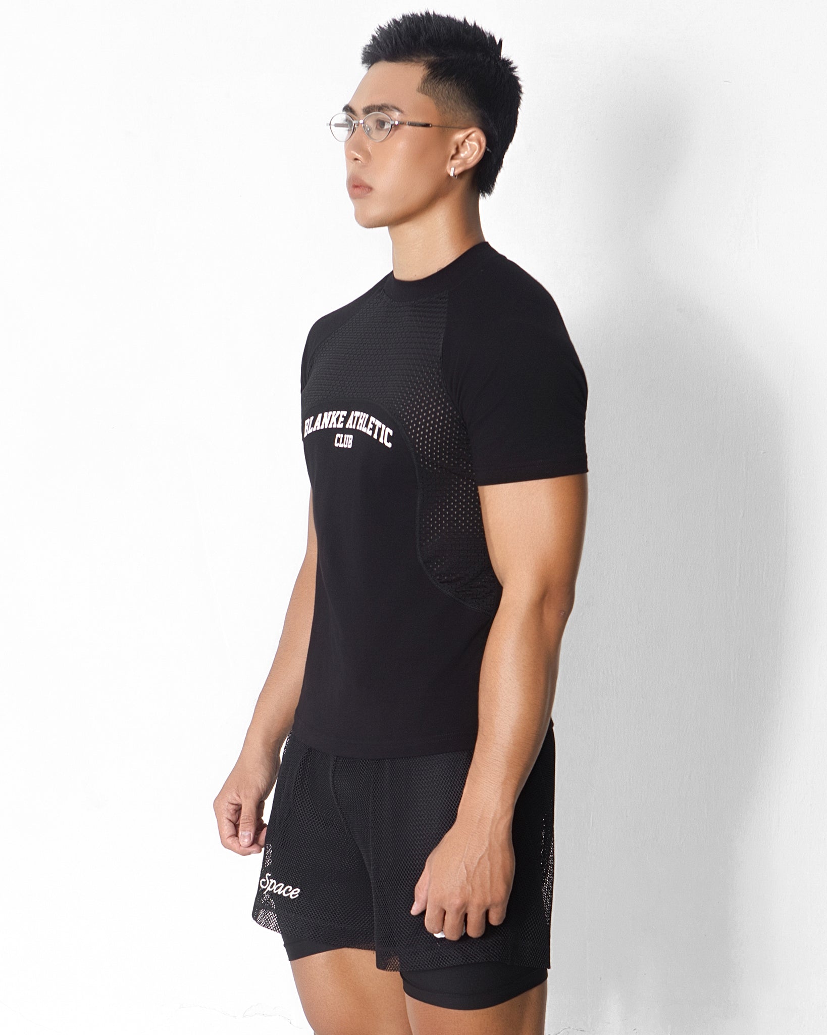 BS Meshmer Tee model image