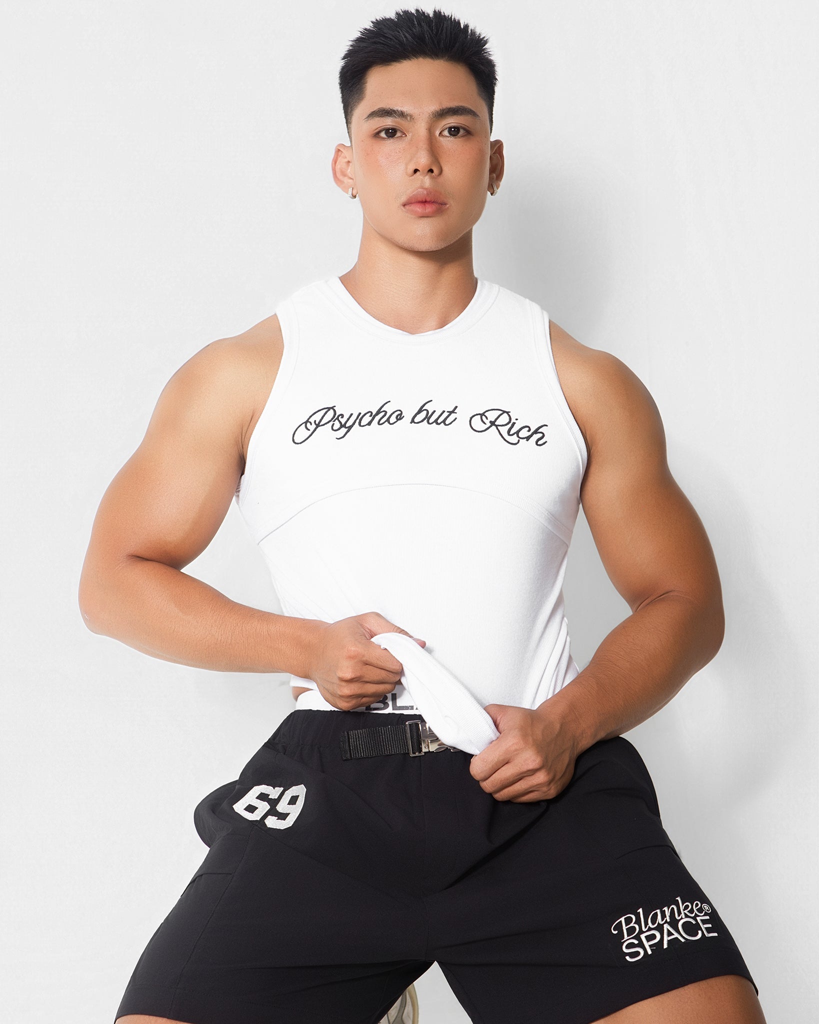 BS Psychop Tanktop model image