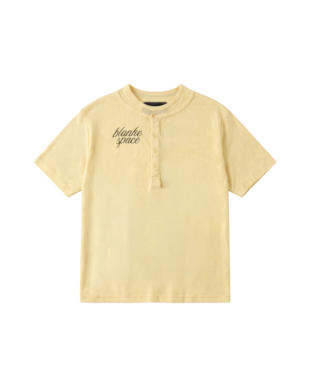 VERDANT TEE yellow flatlay