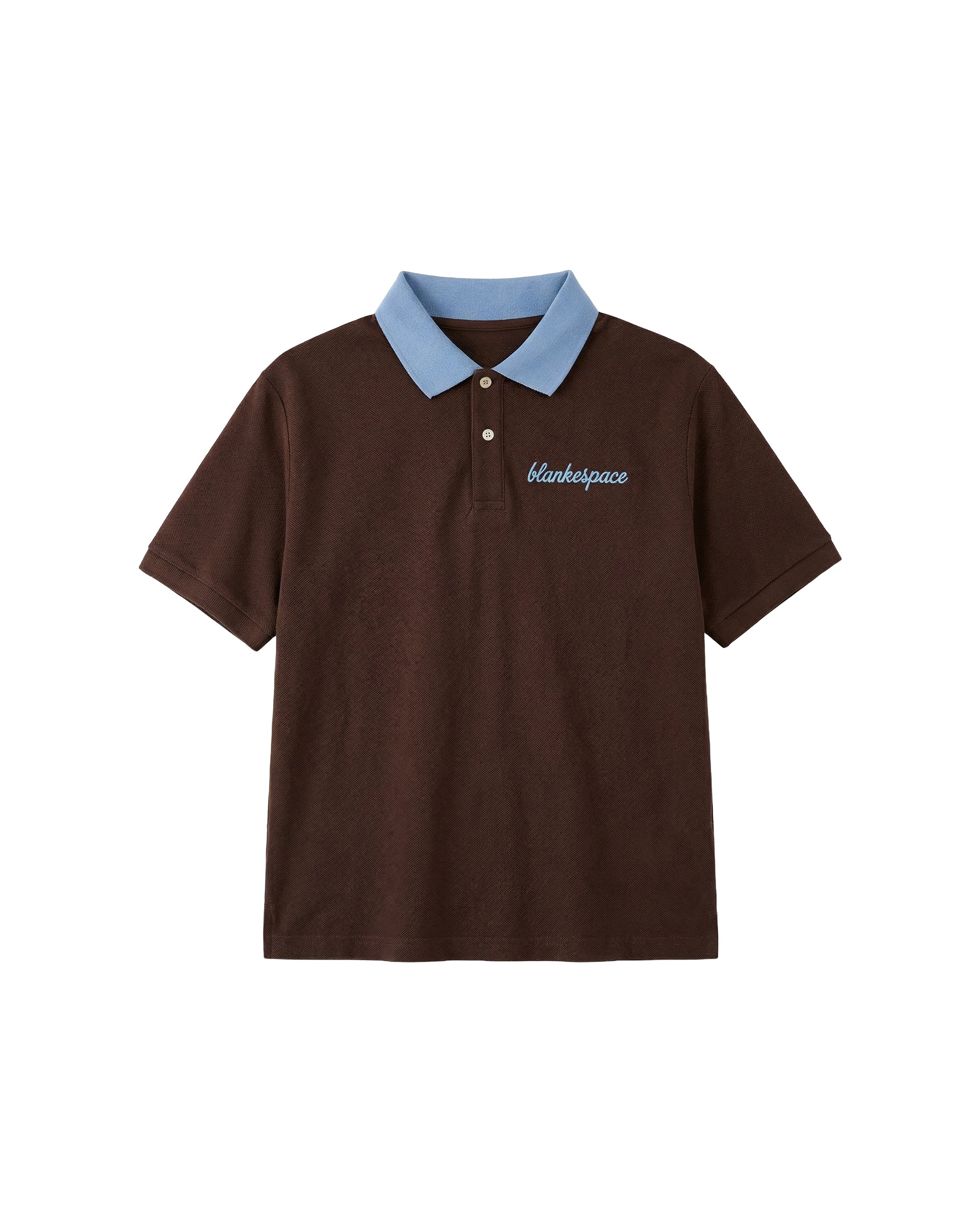 AERIC POLO BROWN flatlay