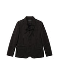 STRIPE LACE BLAZER flatlay