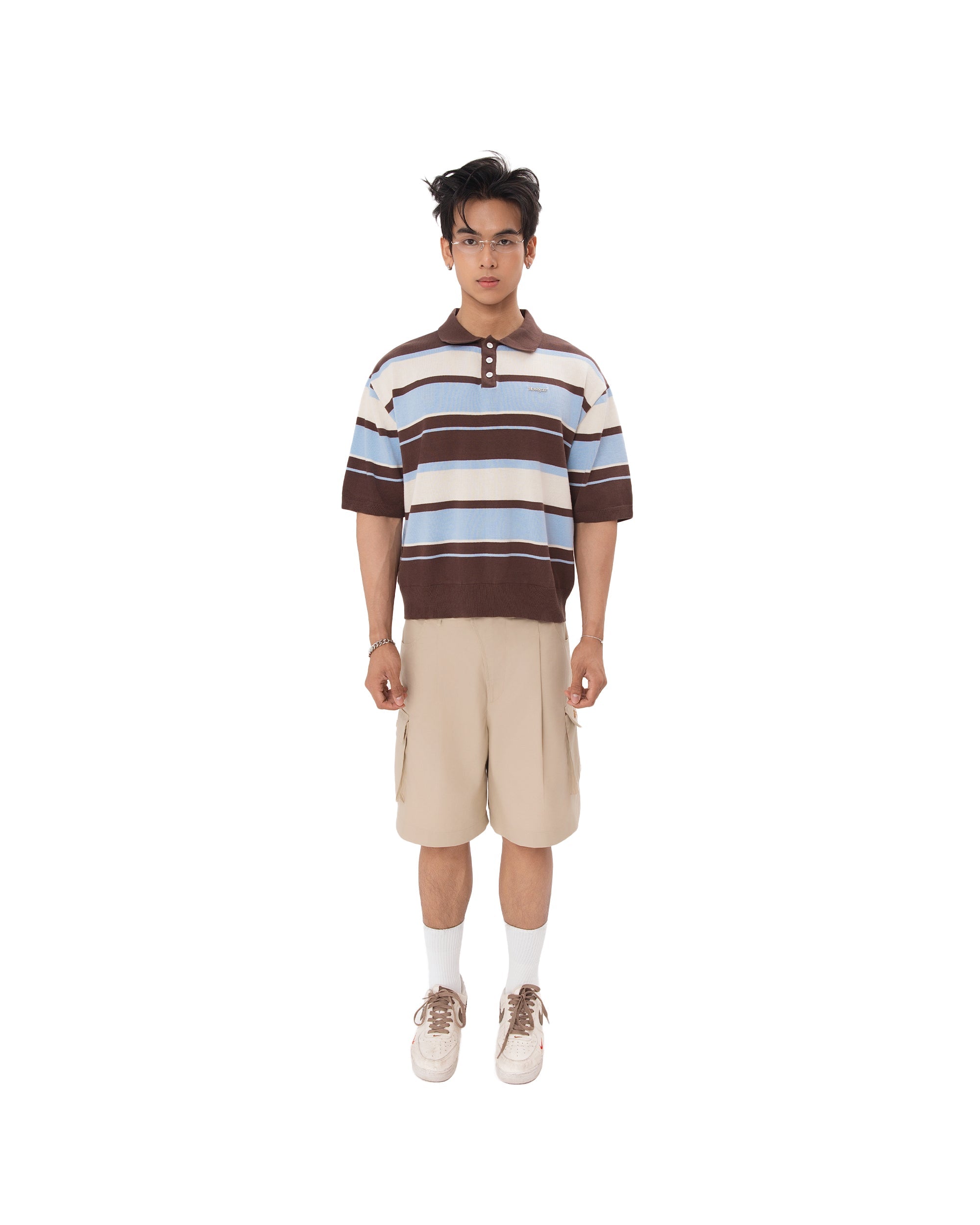 GUARDIA POLO model white background