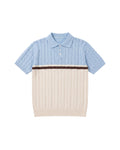 SKIMI KNIT POLO flatlay